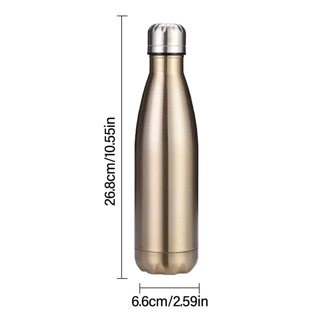 Ultimate Thermo Shield Insulated Flask - 304 Stainless Steel, 500ml, Keeps Beverages Hot or Cold