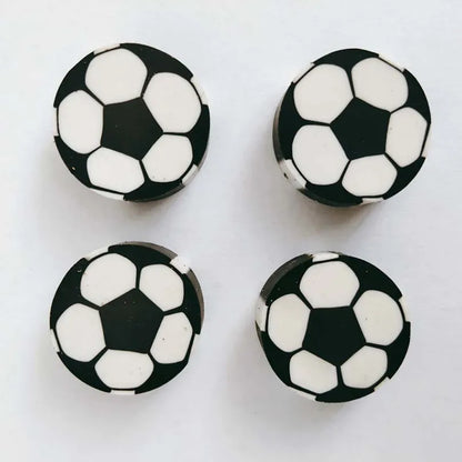 5-Pack Sports-Themed Kawaii Erasers - Fun Football &amp; Basketball Designs for School Supplies and Stationery Enthusiasts